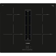 IEBŪVĒJAMĀS ELEKTRISKĀS PLĪTS VIRSMAS BOSCH PIE611B15E BOSCH PIE611B15E INDUKCIJAS! AR INTEGRĒTU VENTILĀCIJAS SISTĒMU