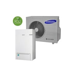 KONDICIONIERI SAMSUNG AE090RNYDEG/EU + AE060RXEDEG/EU + MWR-WW10N SILTUMSŪKNIS KOMPLEKTS ĀRĒJAIS + IEKŠEJAIS BLOKI