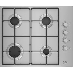 IEBŪVĒJAMĀS GĀZES PLĪTS VIRSMAS BEKO HIBG64120SX