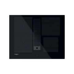 IEBŪVĒJAMĀS ELEKTRISKĀS PLĪTS VIRSMAS WHIRLPOOL WVH 1065B F KIT INDUKCIJAS AR IEBŪVĒTU TVAIKA NOSŪCĒJU!