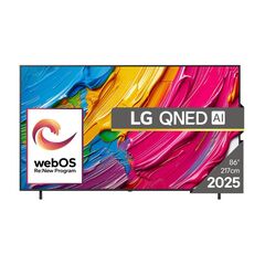 LED TELEVIZORI LG 86QNED80A3A, 86" QNED WIFI 2025