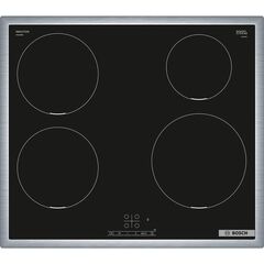 IEBŪVĒJAMĀS ELEKTRISKĀS PLĪTS VIRSMAS BOSCH PIE645BB5E INDUKCIJAS!