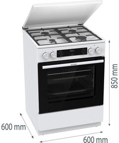 GĀZES PLĪTIS GORENJE GK6C5WF