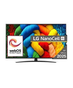LED ТЕЛЕВИЗОРЫ LG 55NANO81A3A, 55"  NANOCELL 4K WIFI 2025