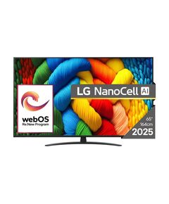 LED ТЕЛЕВИЗОРЫ LG 65NANO81A3A, 65" NANOCELL WIFI 2025