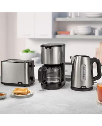 TOSTERI UN VAFEĻU PANNAS  BRAUN HT1510BK TOSTER BRAUN