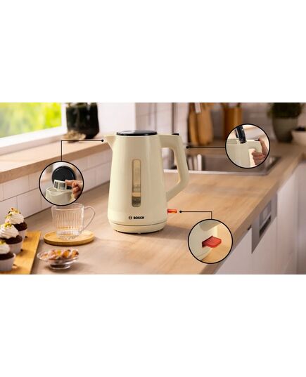 ELEKTRISKĀS TĒJKANNAS BOSCH TWK1M127
