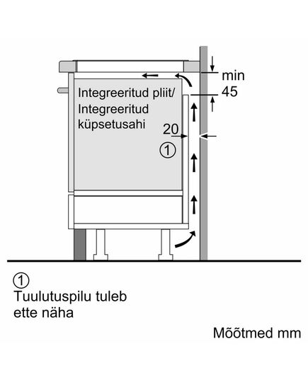 IEBŪVĒJAMĀS ELEKTRISKĀS PLĪTS VIRSMAS BOSCH PIE63KHC1Z