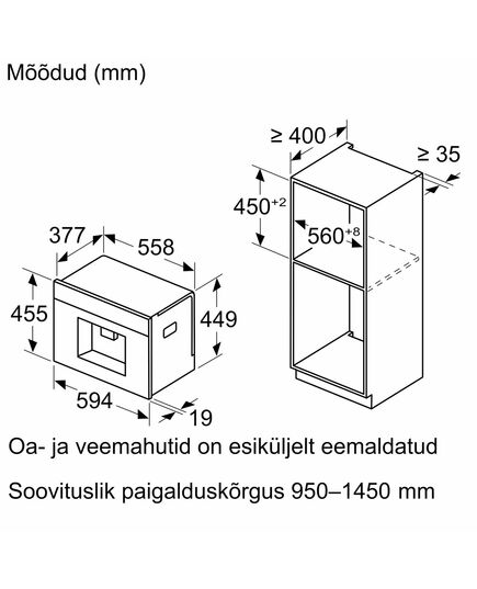 IEBŪVĒJAMIE KAFIJAS AUTOMĀTI BOSCH CTL7181B0