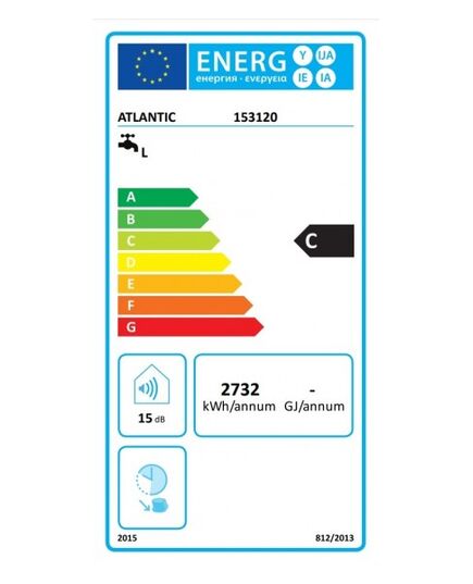 ŪDENS SILDĪTĀJI (BOILERI) ATLANTIC ZENEO V-200L 2200W