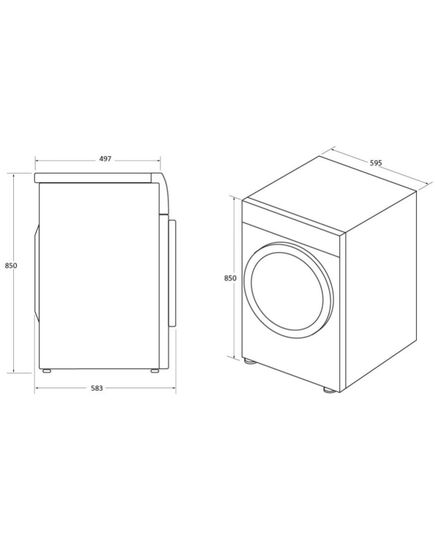AR FRONTĀLO IELĀDI HAIER HW90G-BD14979U1S 2