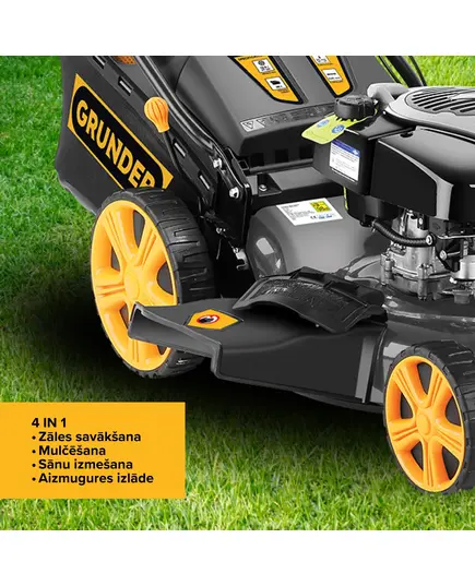 BENZĪNMOTORA ZĀLES PĻĀVĒJI GRUNDER S531VHY BS750EX