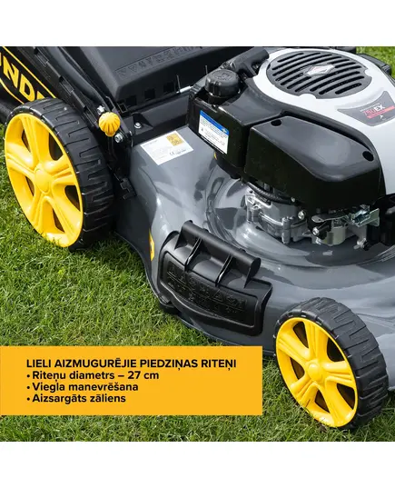 BENZĪNMOTORA ZĀLES PĻĀVĒJI GRUNDER S531VHY BS750EX