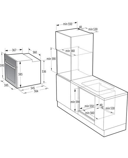 IEBŪVĒJAMĀS CEPEŠKRĀSNIS GORENJE BPSA6747A08BG