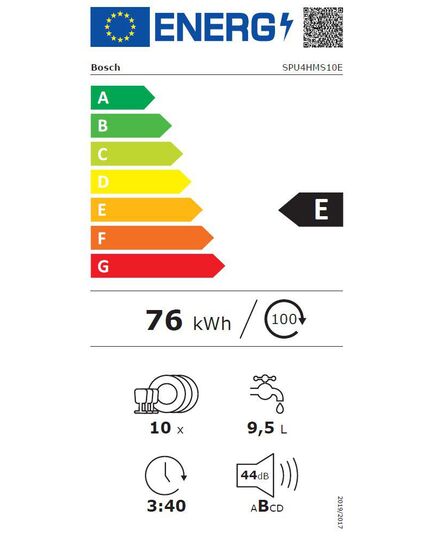 IEBŪVĒJAMĀS TRAUKU MAZGĀJAMĀS MAŠĪNAS BOSCH SPU4HMS10E
