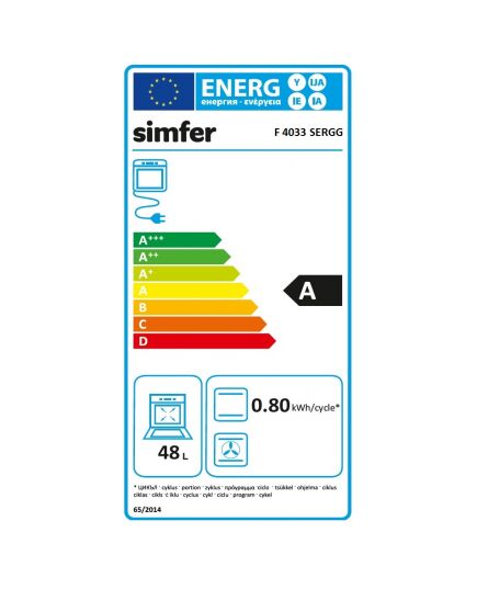 ELEKTRISKĀS PLĪTIS SIMFER F 4033 SERGG