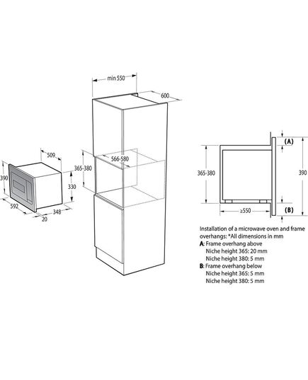 IEBŪVĒJAMĀS MIKROVIĻŅU KRĀSNIS GORENJE BM235G1SYW