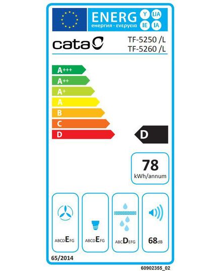 IEBŪVĒJAMIE TVAIKA NOSŪCĒJI CATA TF-5260 X/L