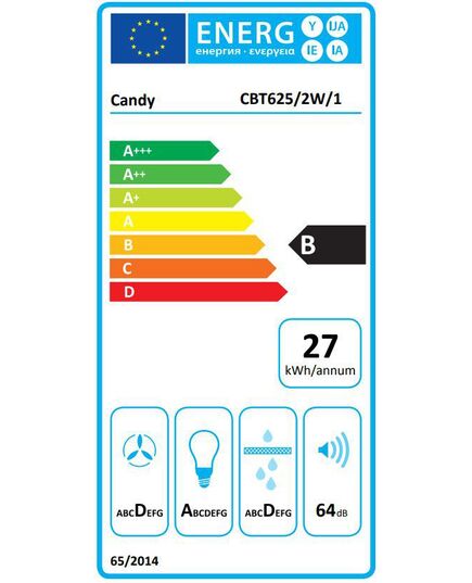 IEBŪVĒJAMIE TVAIKA NOSŪCĒJI CANDY CBT625/2W/1