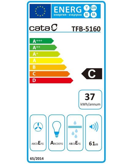 IEBŪVĒJAMIE TVAIKA NOSŪCĒJI CATA TFB 5160 BK