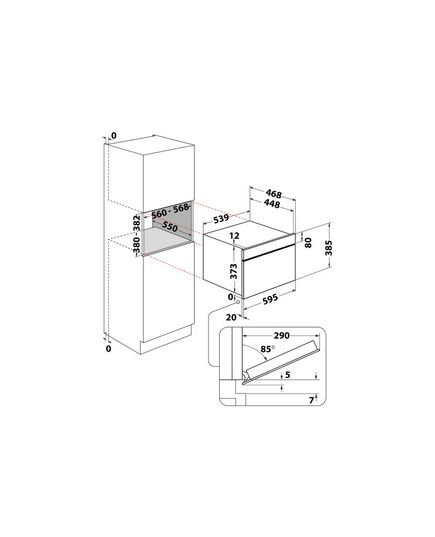 ВСТРАИВАЕМЫЕ МИКРОВОЛНОВЫЕ ПЕЧИ WHIRLPOOL WMD44MX