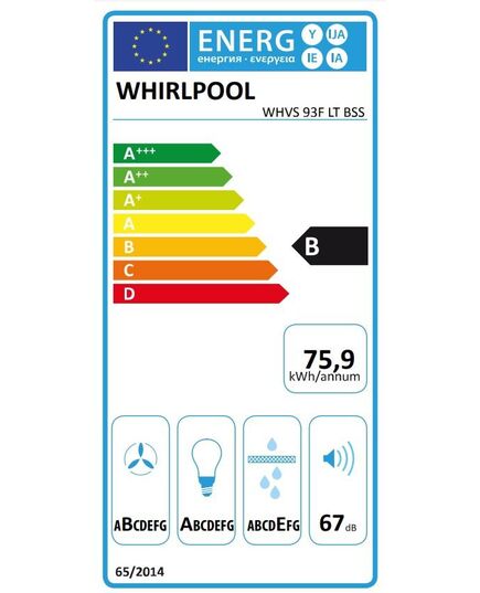 ВЫТЯЖКИ WHIRLPOOL WHVS93FLTBSS/1