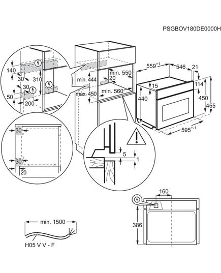 ВСТРАИВАЕМЫЕ ДУХОВЫЕ ШКАФЫ ELECTROLUX EVL6E49X