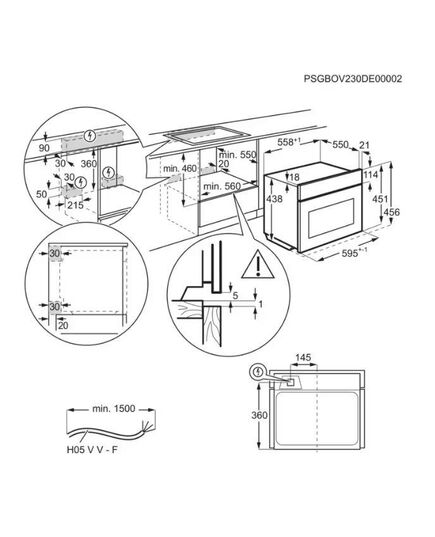 ВСТРАИВАЕМЫЕ ДУХОВЫЕ ШКАФЫ ELECTROLUX LVL8E09Z
