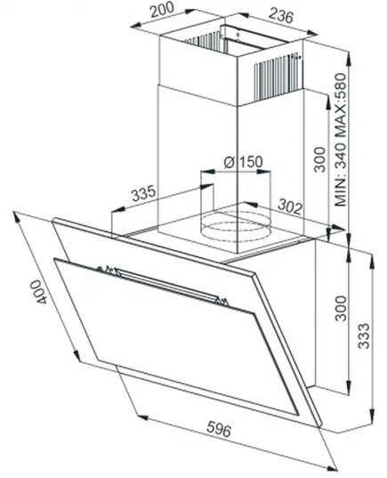 ВЫТЯЖКИ BEKO HCA63420B