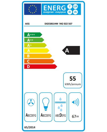 IEBŪVĒJAMIE TVAIKA NOSŪCĒJI AEG DGE5861HM