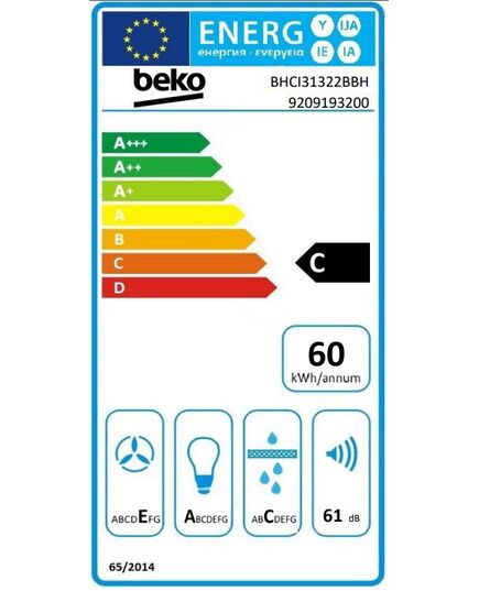 TVAIKA NOSŪCĒJI BEKO BHCI31322BBH