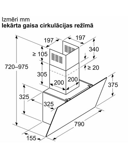 ВЫТЯЖКИ BOSCH DWK85DK60