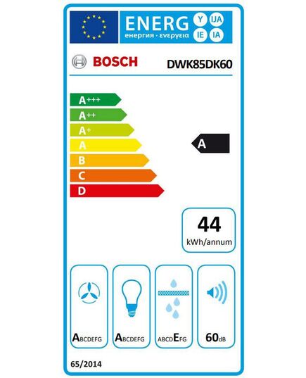 ВЫТЯЖКИ BOSCH DWK85DK60