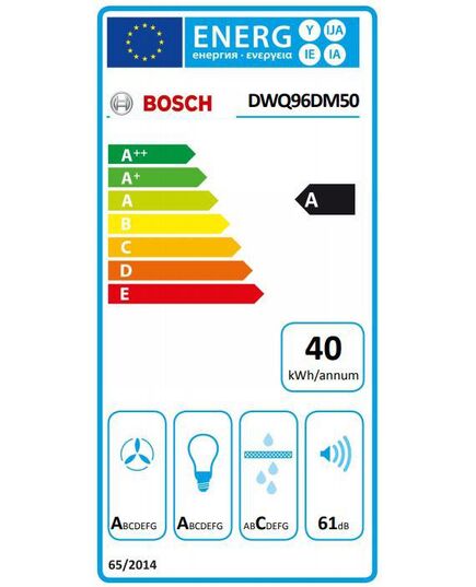 ВЫТЯЖКИ BOSCH DWQ96DM50
