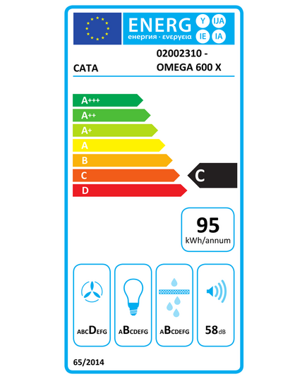 TVAIKA NOSŪCĒJI CATA OMEGA 600 X/M