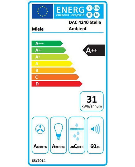 TVAIKA NOSŪCĒJI MIELE DAC 4240 MASW STELLA AMBIENT
