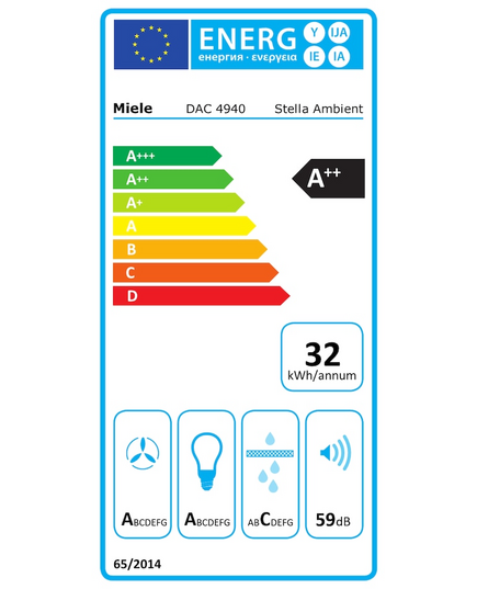 TVAIKA NOSŪCĒJI MIELE DAC 4940 EDST STELLA AMBIENT