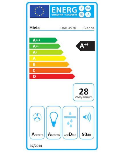 TVAIKA NOSŪCĒJI MIELE DAH 4970 CONO SIENNA