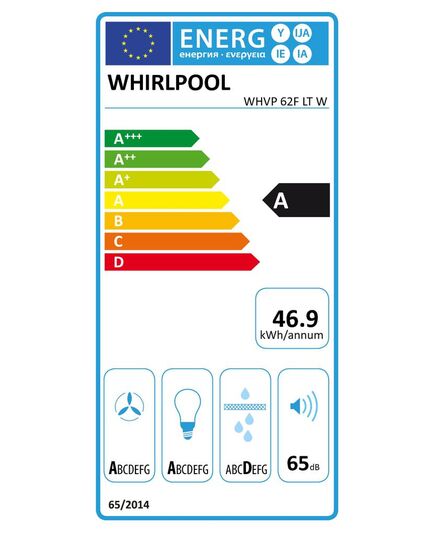 ВЫТЯЖКИ WHIRLPOOL WHVP 62F LT W(WHVP62FLTW)
