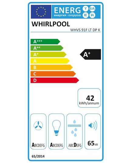 ВЫТЯЖКИ WHIRLPOOL WHVS 91F LT DP K