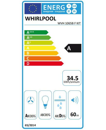 IEBŪVĒJAMĀS ELEKTRISKĀS PLĪTS VIRSMAS WHIRLPOOL WVH 1065B F KIT INDUKCIJAS AR IEBŪVĒTU TVAIKA NOSŪCĒJU!