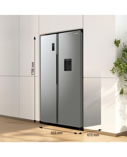 LEDUSSKAPJI GORENJE NRR9185EAXLWD SIDE BY SIDE NO FROST 178.6 CM