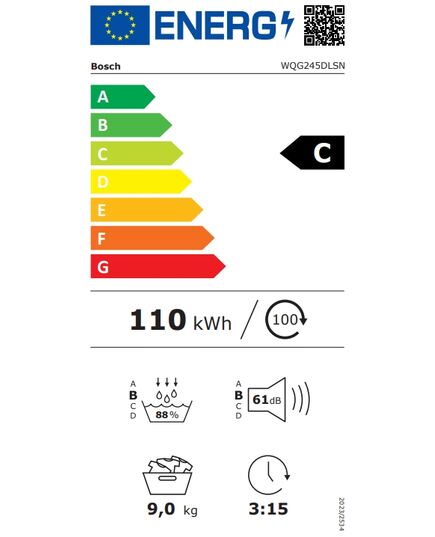 СУШИЛКИ BOSCH WQG245DLSN