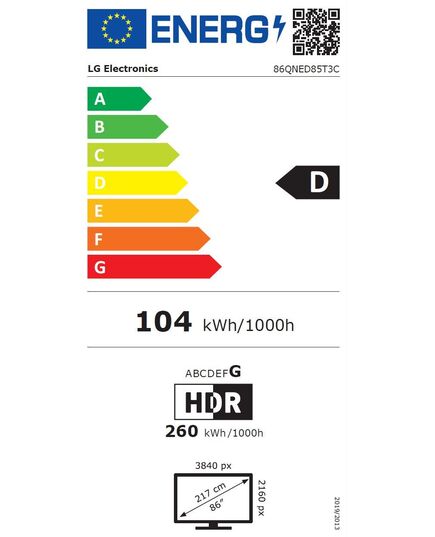 LED ТЕЛЕВИЗОРЫ LG 86QNED85T3C