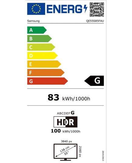 LED ТЕЛЕВИЗОРЫ SAMSUNG QE55S85FAUXXH