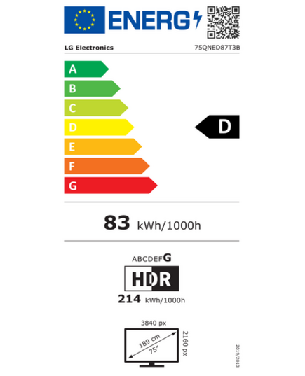 LED ТЕЛЕВИЗОРЫ LG 75QNED87T3B