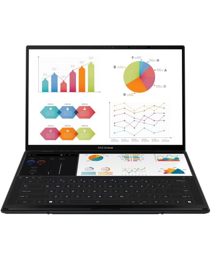 НОУТБУКИ И ДРУГИЕ ТОВАРЫ ASUS ZENBOOK DUO UX8406CA, INTEL® CORE™ ULTRA 9 285H, 32 GB, 2 TB, 14 ", INTEL ARC GRAPHICS