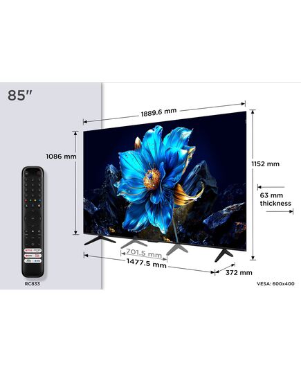 LED ТЕЛЕВИЗОРЫ TCL P7K 85P7K