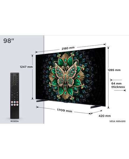 LED ТЕЛЕВИЗОРЫ TCL C6K 98C6K