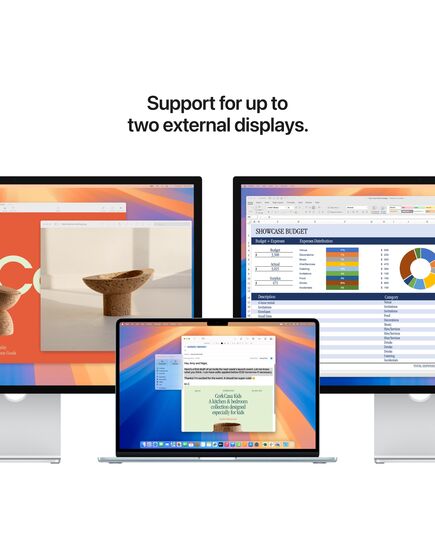 НОУТБУКИ И ДРУГИЕ ТОВАРЫ APPLE MACBOOK AIR 15, M4, 16 GB, 256 GB, 15.3 ", 10-CORE GPU